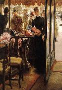 James Joseph Jacques Tissot Shop Girl oil painting